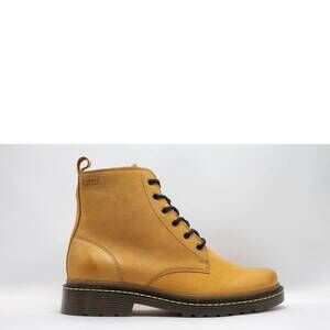 NEW KCR GROUP women's premium nubuck leather boots in yellow